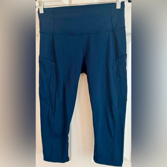 PRE-OWNED LULULEMON FAST & FREE LEGGINGS SIZE 8 - Picture 2 of 7